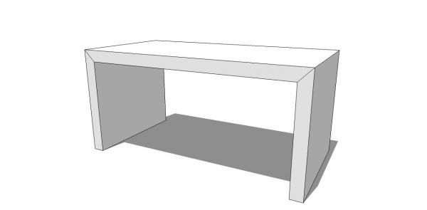 LUUCK comodino grande 3 lati by CUBIQZ