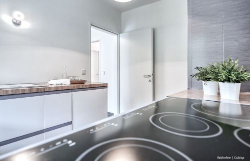 Piano cottura in ceramica/induzione per cucina in cartone Cubiqz