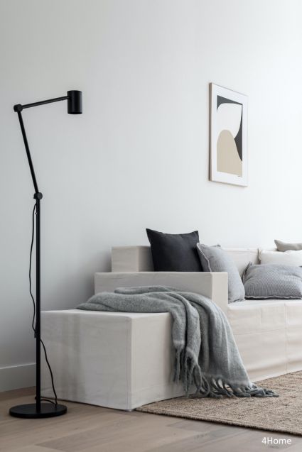 RIVESTIMENTO CUBIQZ PER POUF IN CARTONE nel colore: OFF WHITE