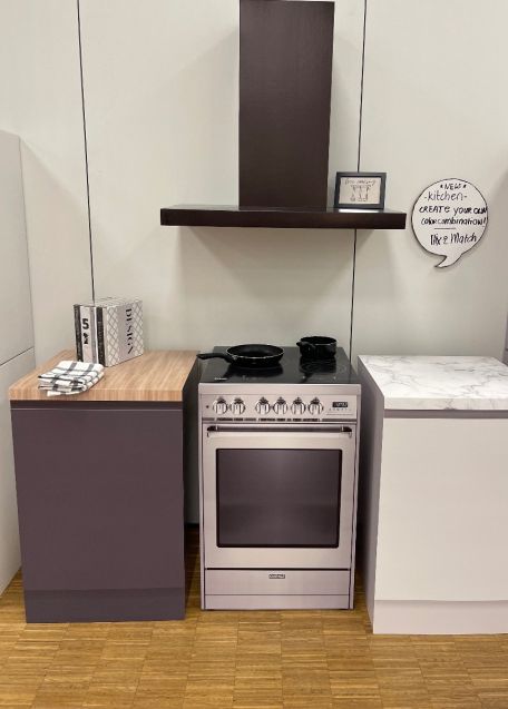 Forno di cartone freestanding 60 cm - Cubiqz