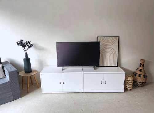 Cabinet FAY C double | with Cardboard Flatscreen TV - Cubiqz