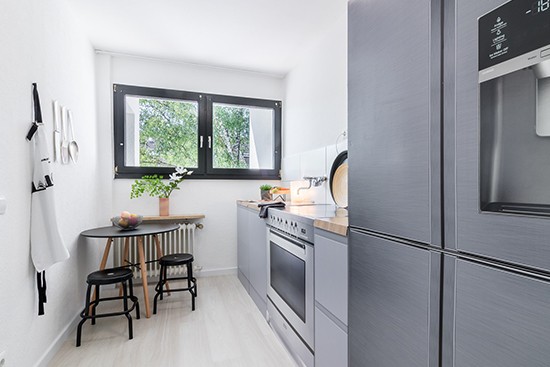 Raum 2 con cubiqz 2-in1 reversible cucina in cartone Raum 2 con cubiqz 2-in1 reversible cucina in cartone