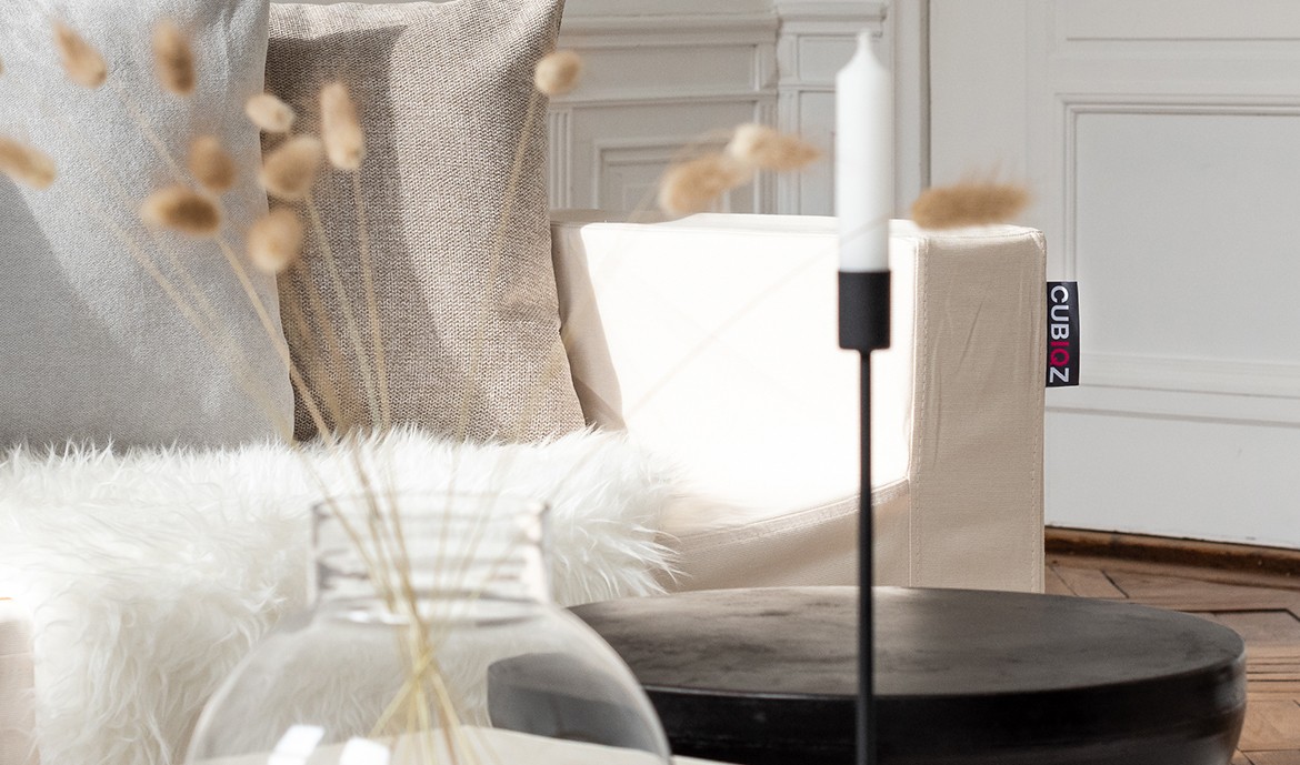 rivestimenti in tessuto per divani e sedie in cartone di Cubiqz